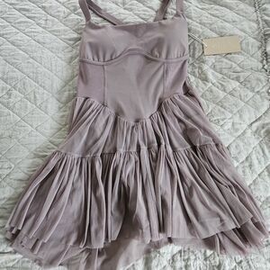 Popflex corset pirouette dress lilac new with tags